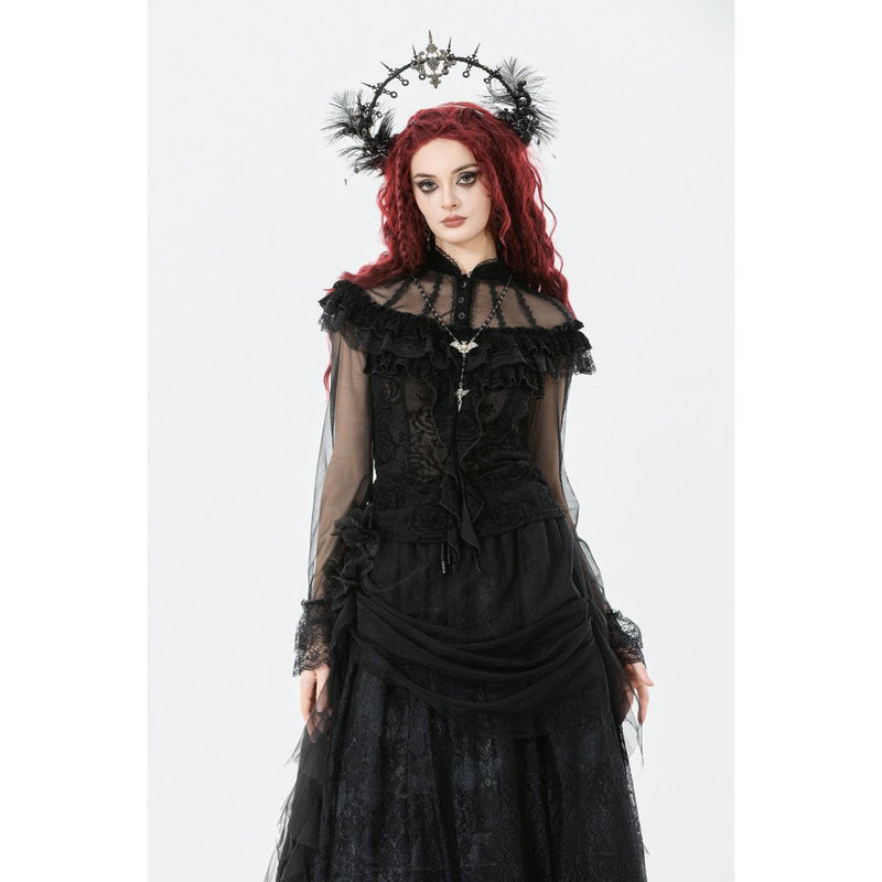 Dark in Love Seraphina Gothic Blouse