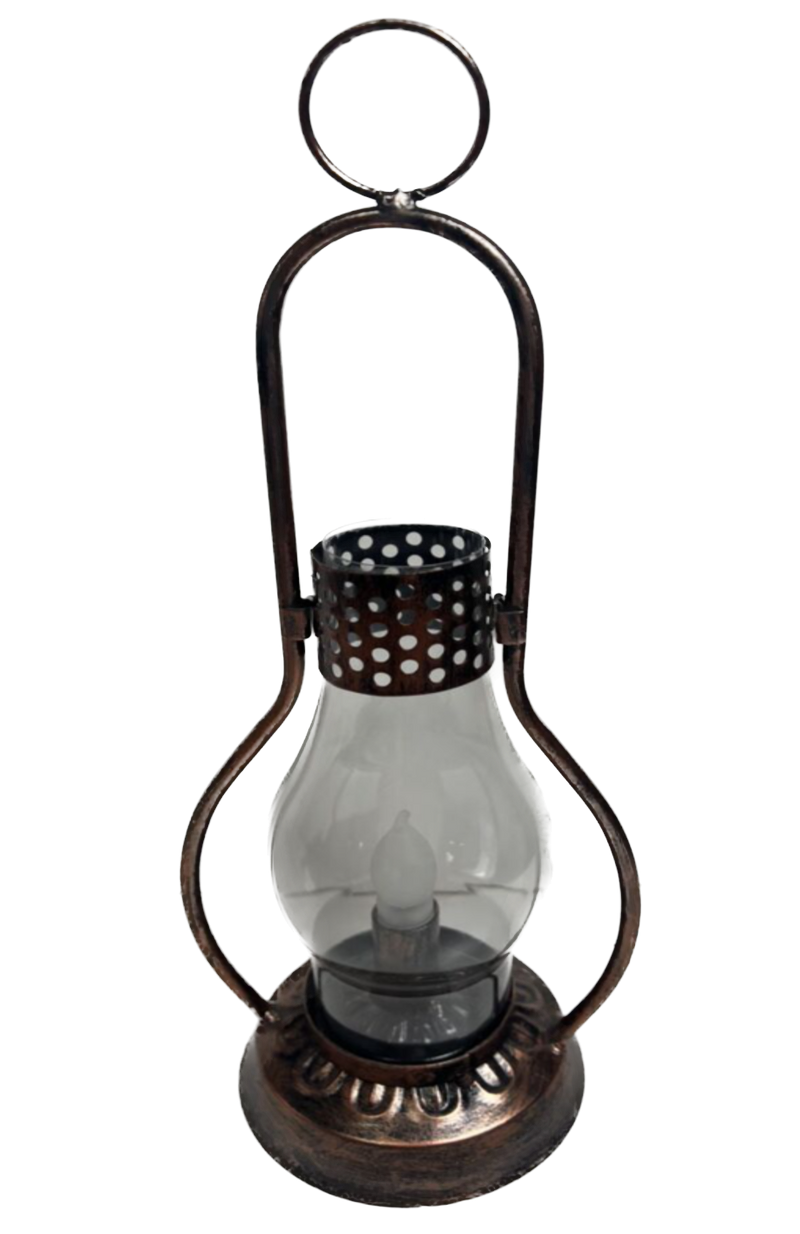Battery Operated Vintage Kerosene Oil Lantern