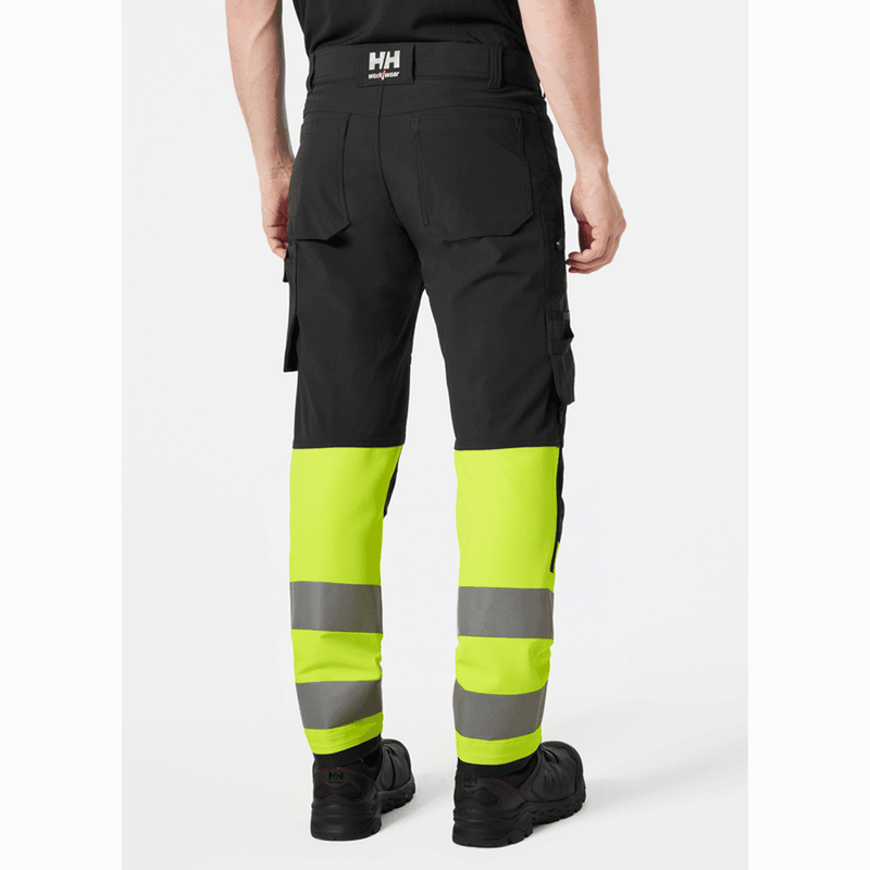Helly Hansen 77429 Alna 4-Way Stretch Hi-Vis Cargo Pant Trouser