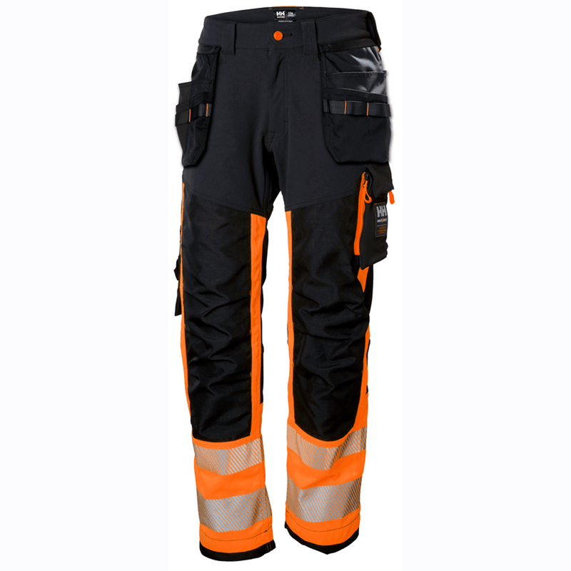 Helly Hansen 77471 ICU Hi-Vis Holster Pocket Knee Pad Trousers Class 1