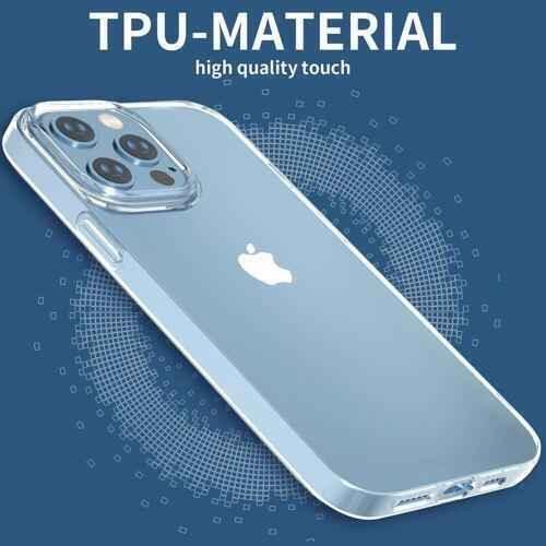 iPhone 13 Pro Max Case, Clear Shockproof Tough Body Great Phone Protector