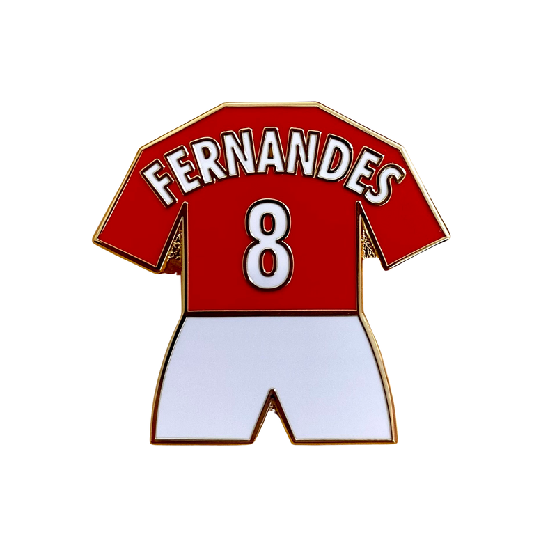 Bruno Fernandes 8 Shirt Badge