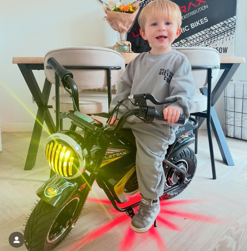 Award winning 350w 36v Kids Electric Bike – Ages 3 to 12+ ride on dirt bike