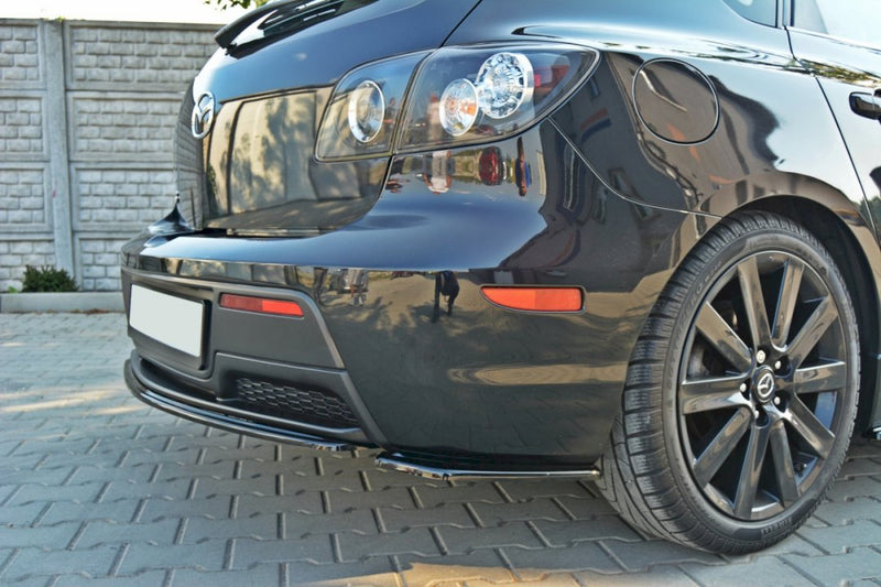 Maxton Design - REAR SIDE SPLITTERS MAZDA 3 MPS MK1 (PREFACE)