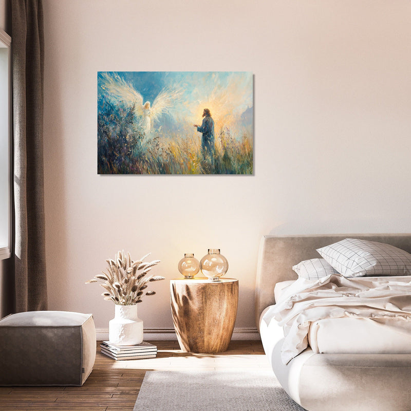 Saint David's Angelic Canvas