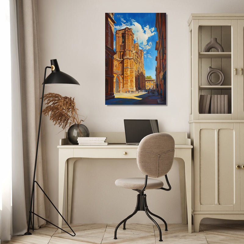 Saint-Sernin Heritage Canvas