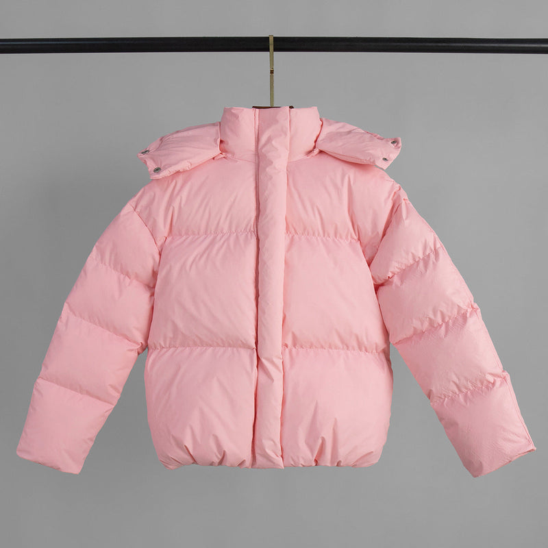 Thick Puffer Jacket, Warm Cotton Coat