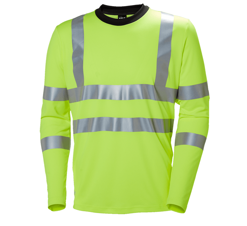 Helly Hansen 79093 Addvis Long Sleeve Stretch Hi-Vis T-Shirt Top