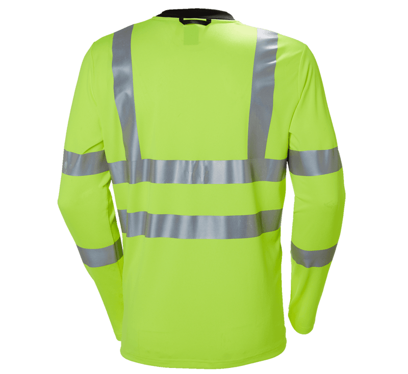 Helly Hansen 79093 Addvis Long Sleeve Stretch Hi-Vis T-Shirt Top