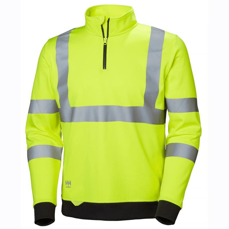 Helly Hansen Addvis Hi-Vis Half Zip Sweatshirt
