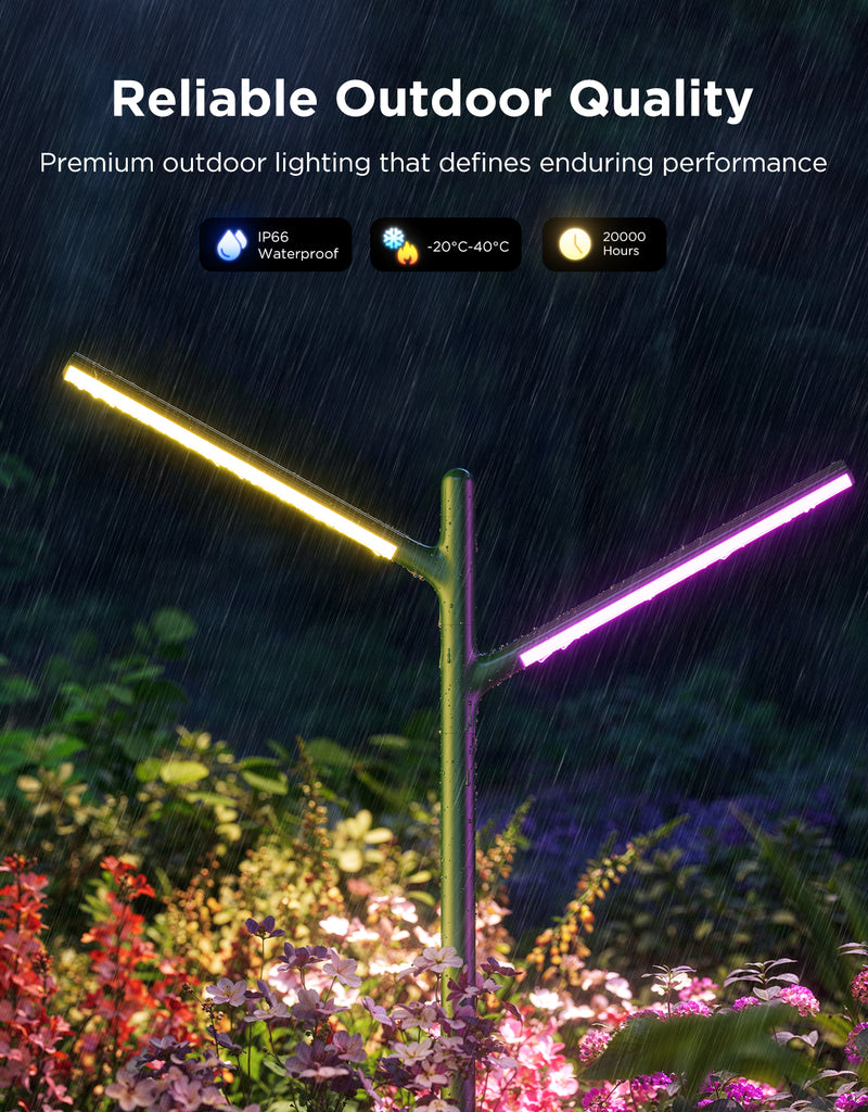 GOVEE RGBICWW GARDEN LIGHTS (2 PACK)