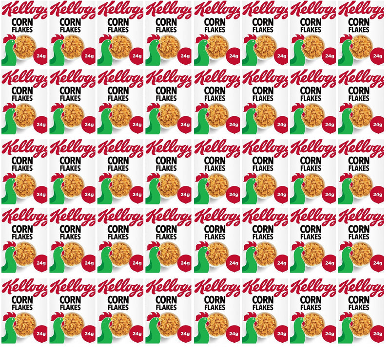 40 x Kellogg's Corn Flakes 24G