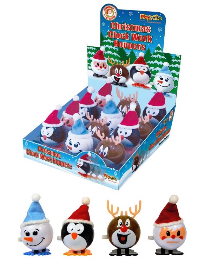 Christmas Wind up  Clockwork Hoppers assortment