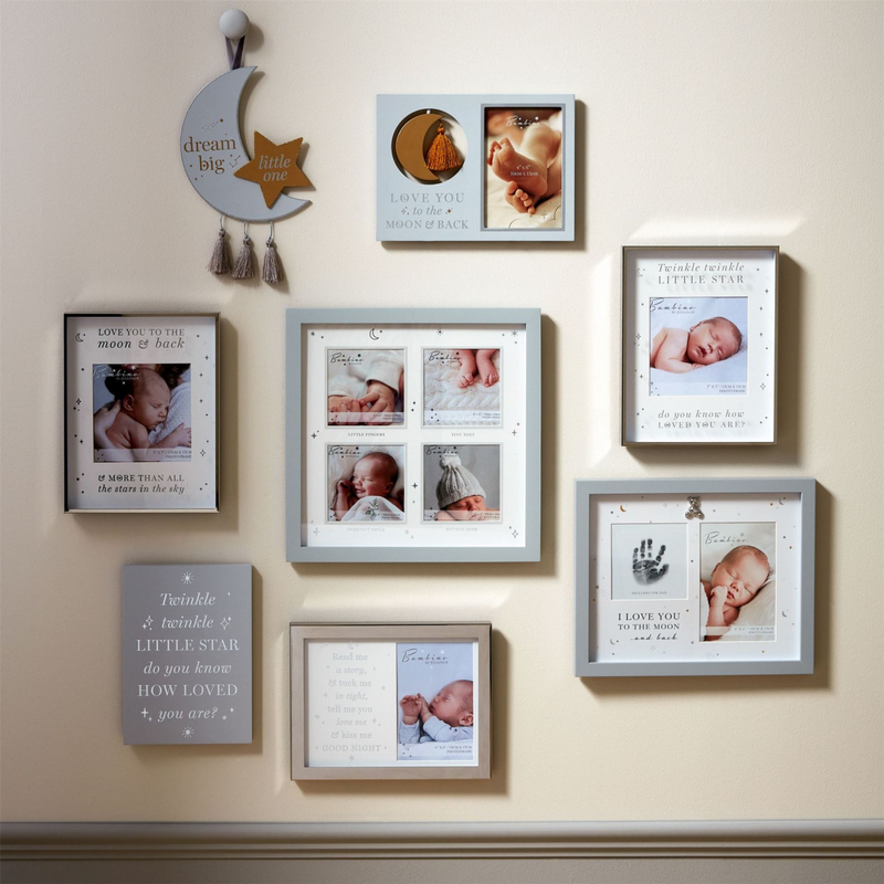 Bambino Metal Plated Read Me A Story Photo Frame 4" x 6"