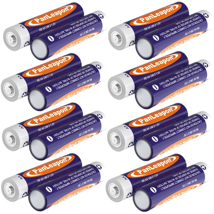 16 PCS AA Batteries 1.5V CarbonZinc AA Battery For Household Appliances Small Devices