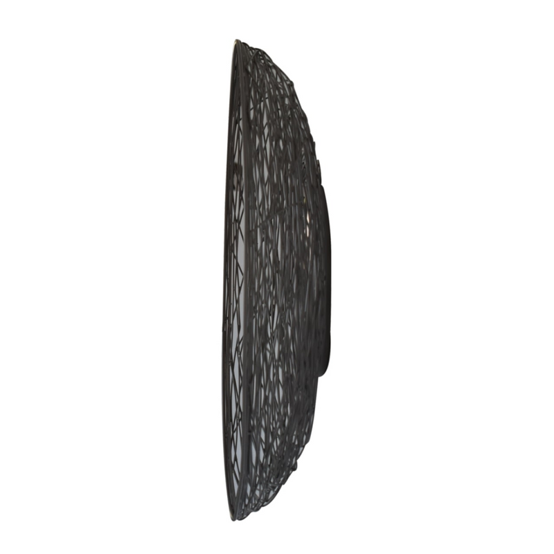 Artisan Furniture Wall Decor - Round Nested Mirror, Grey