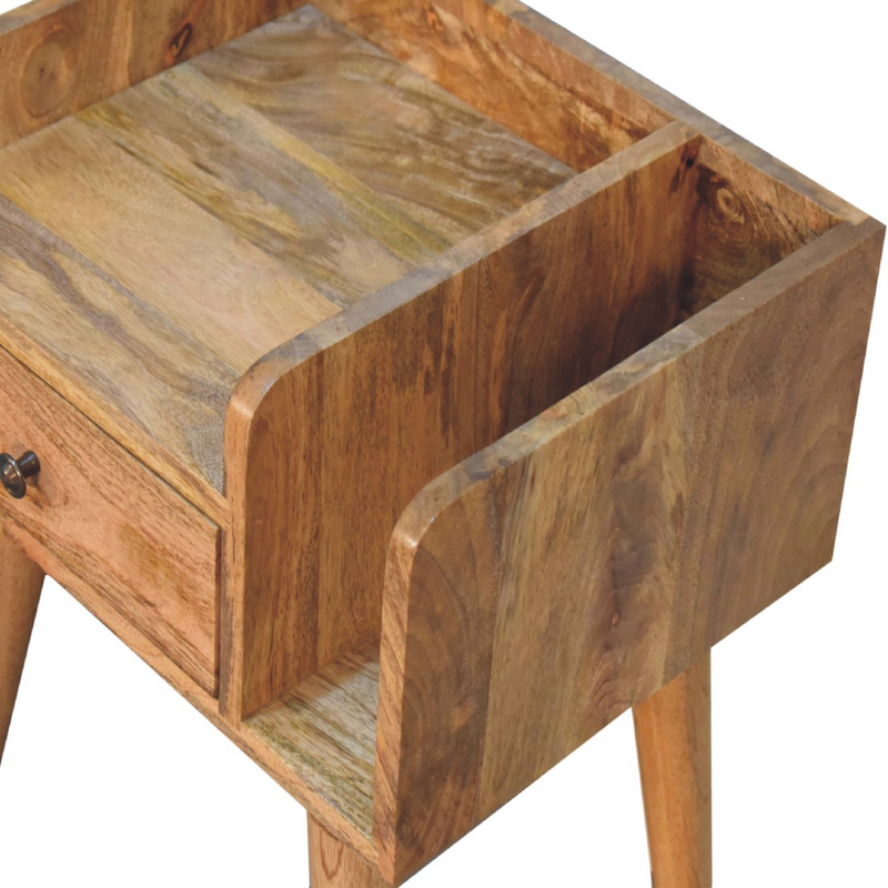Artisan Furniture Solid Wood Oak-ish Collective Bedside