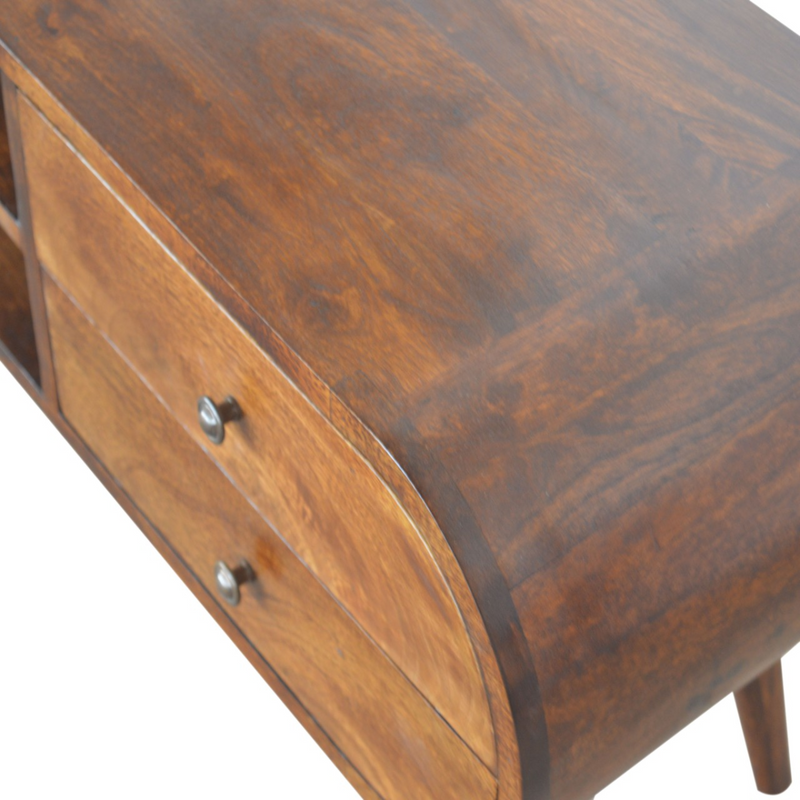 Artisan Furniture Solid Wood Chestnut London Media Unit