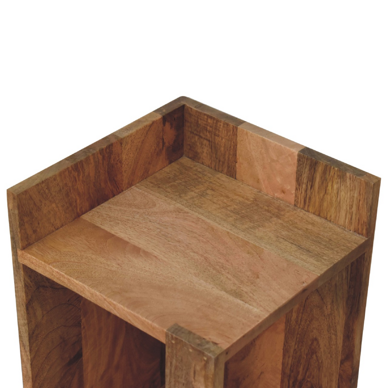 Artisan Furniture Solid Wood Oak-ish Box Bedside