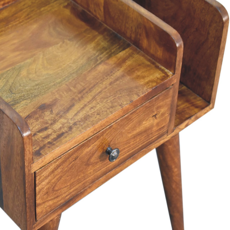 Artisan Furniture Solid Wood Chestnut Collective Bedside