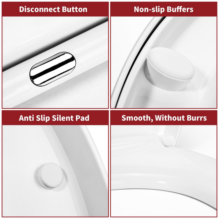 VINSANI QUICK RELEASE TOILET SEAT 1010457