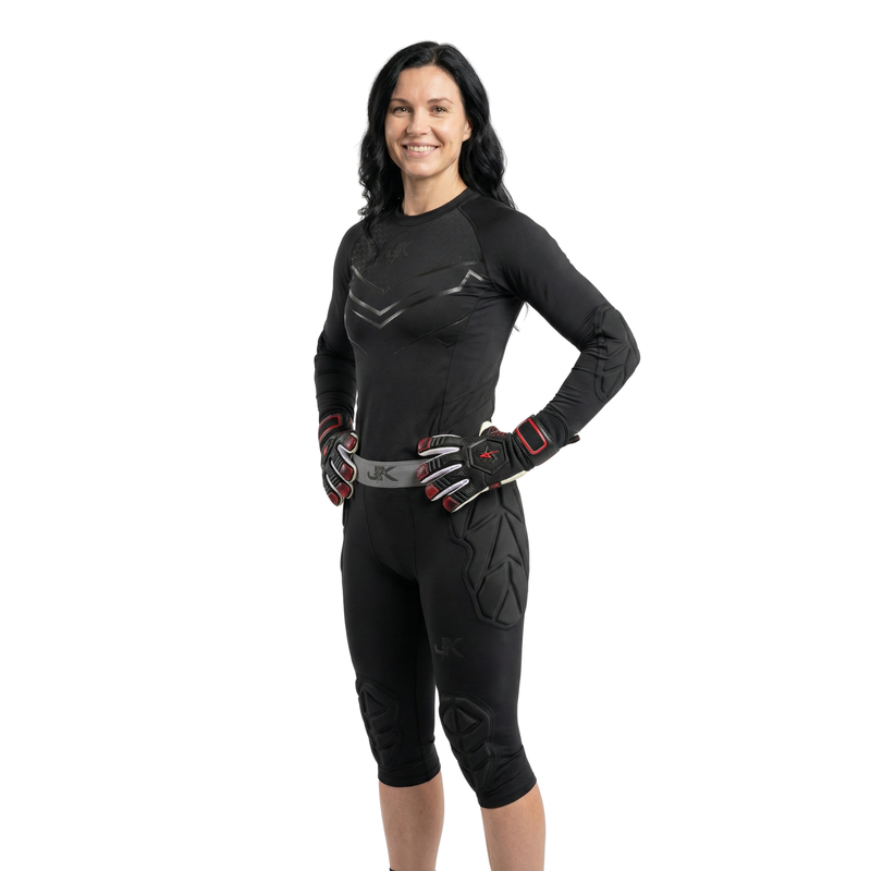GK 3/4 Padded Compression Goalkeeper Pant