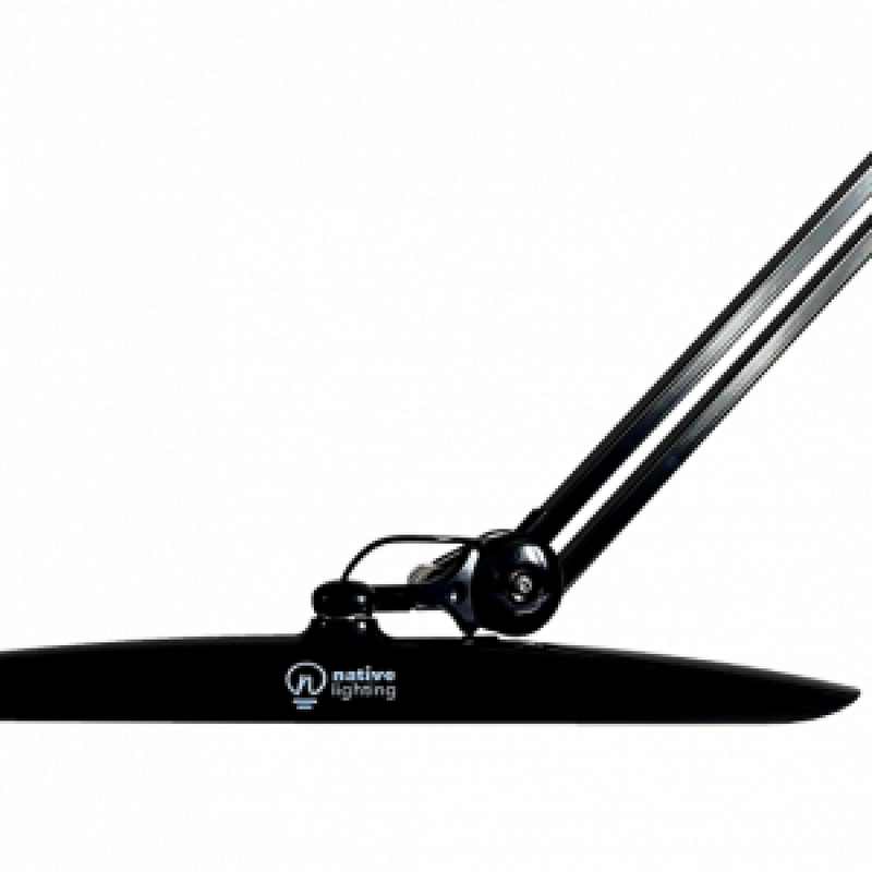 Native Lighting Onyx Black Task Lamp