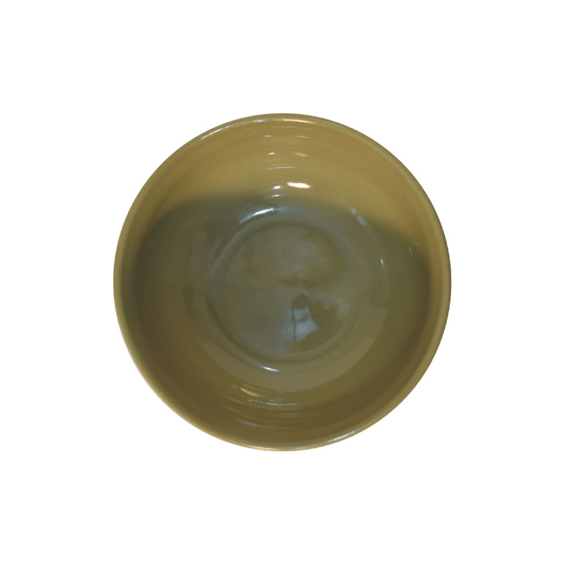 Artisan Furniture Serveware - Dahlia Plate Set, Olive Green
