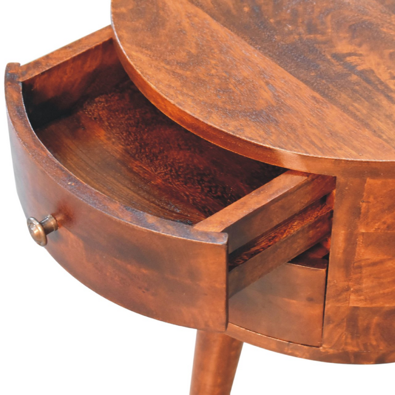 Artisan Furniture Solid Wood Odyssey Tripod Bedside