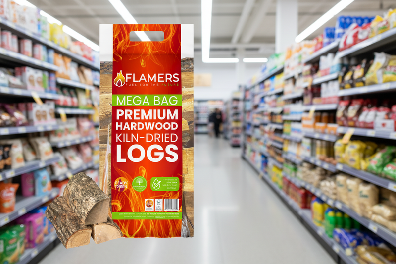 Flamers Kiln Dried Logs - 7.5Kg