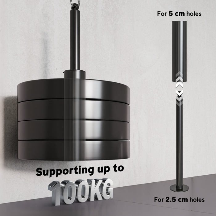 Weight Cable Pulley System for Home Gym with Universal Loading Pin