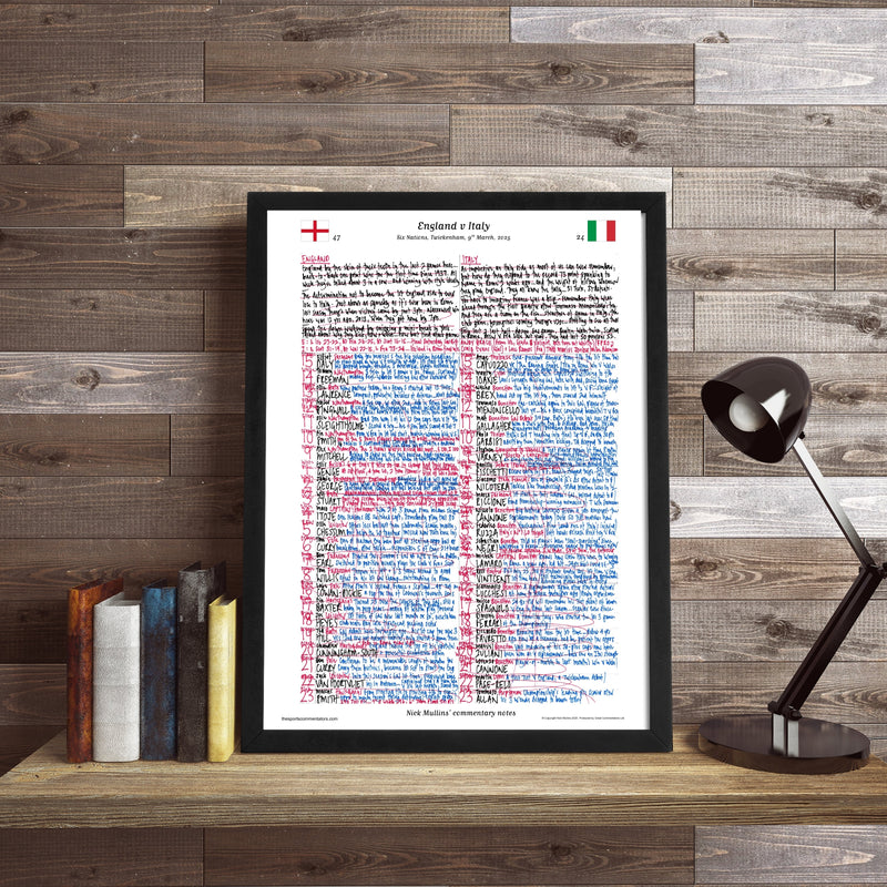 England v Italy, Six Nations Mar 2025 - Nick Mullins