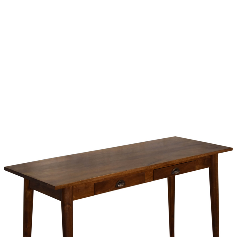 Artisan Furniture Solid Wood 2 Drawer Chestnut Writing Desk