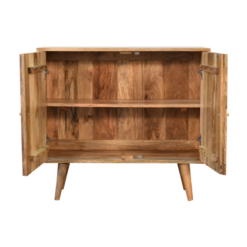 Artisan Furniture Solid Mango Wood Muna Cabinet