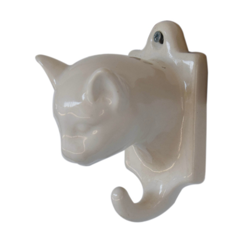 Artisan Furniture Wall Decor - Assorted Animal Wall Hooks Set of 3, White