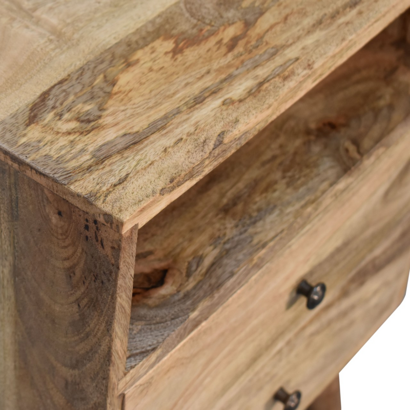Artisan Furniture Solid Wood Classic Oak-ish Bedside
