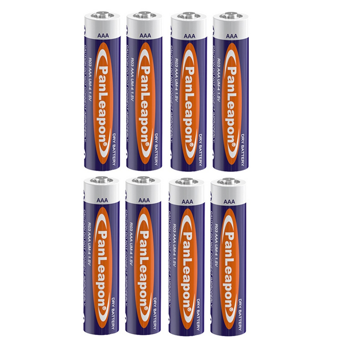 8 PCS AAA Batteries Power CarbonZinc AAA Battery 1.5v For Household Appliances small devices