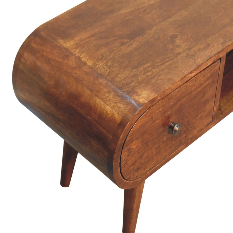 Artisan Furniture Solid Wood London Chestnut TV Stand