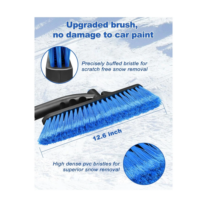 Detachable Car Snow Shovel Ice Scraper Extendable Dust Removal Cleaning Brush