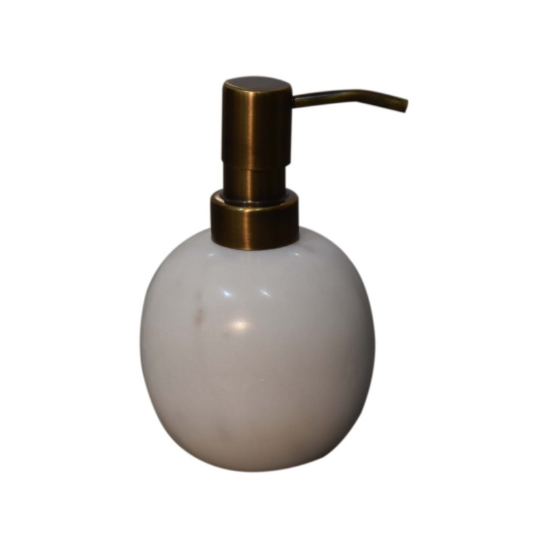 Artisan Furniture Bathroom Accessories - Set of 5 White Marble Bathroom Set