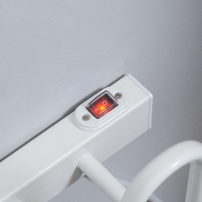 2 Pairs Electric Shoe Dryer, Wall Mount Boots, Leather Shoes, Socks, White