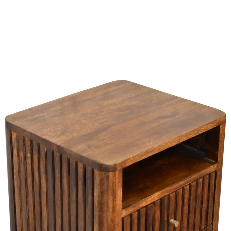 Artisan Furniture Solid Wood Reeve Bedside