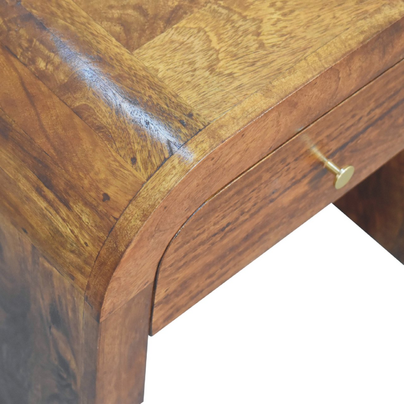 Artisan Furniture Solid Wood Darcy Chestnut Bedside