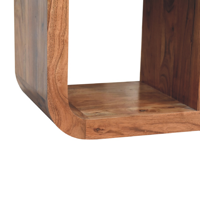 Artisan Furniture Solid Wood Darcy Display Unit, Light Brown