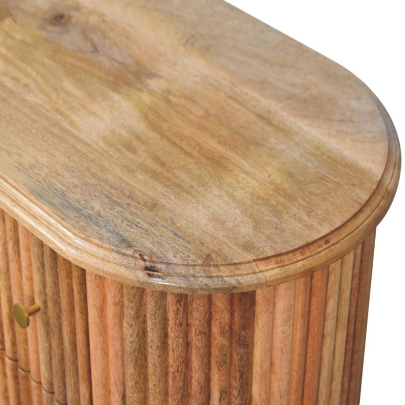 Artisan Furniture Solid Mango Wood Soba Nordic Chest