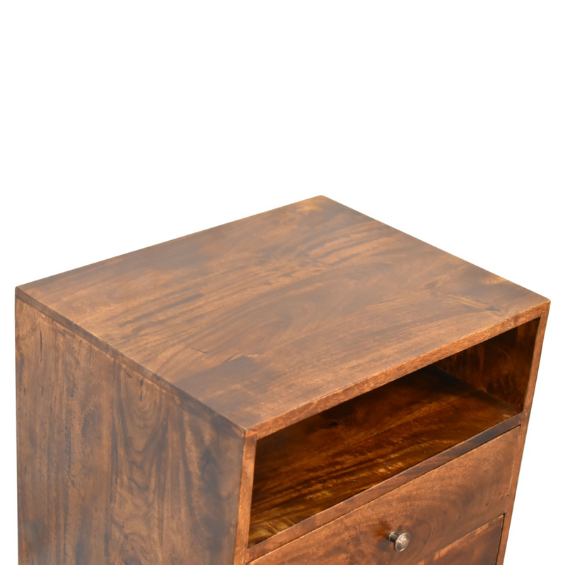 Artisan Furniture Solid Wood Classic Chestnut Bedside