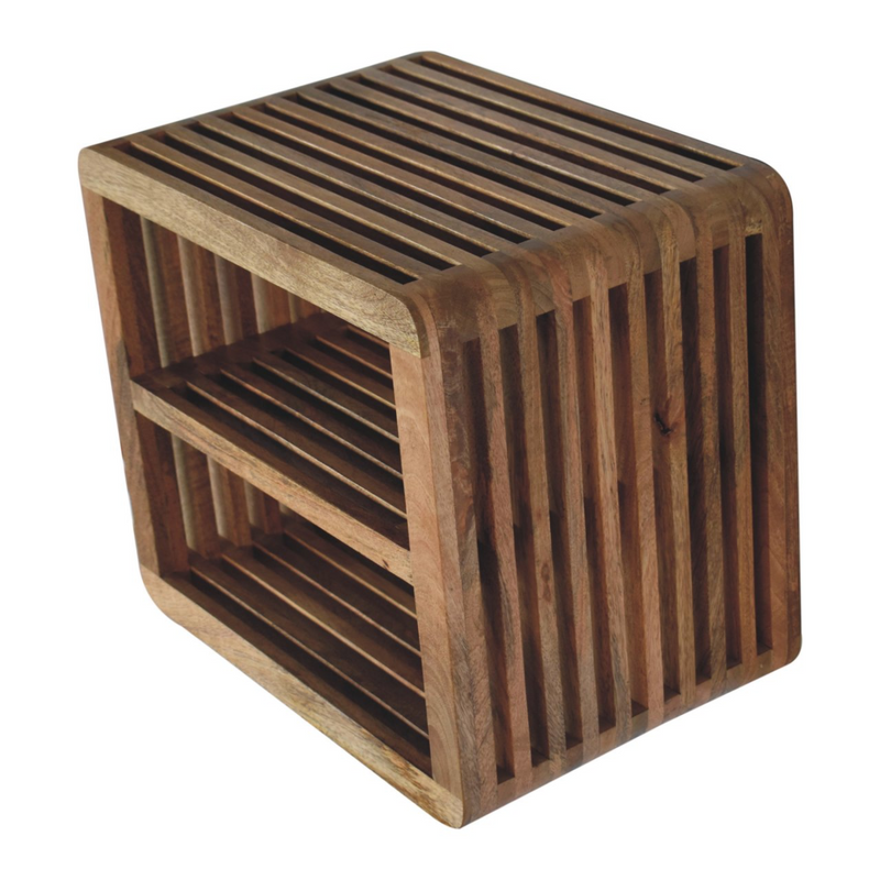 Artisan Furniture Solid Wood Soba Wall Mounted Bedside