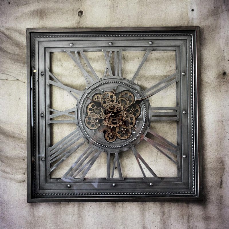 80CM WALL CLOCK - square shape