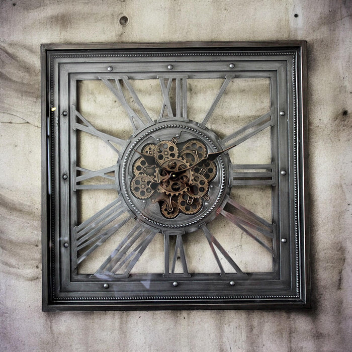 80CM WALL CLOCK - square shape