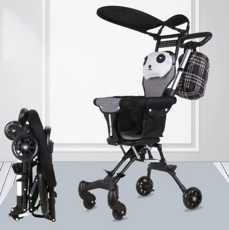 Lightweight Baby Stroller Pram Foldable Pushchair Travel Buggy Travel System UK